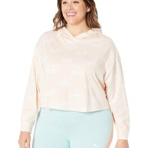 NWT PUMA Plus Size Amplified Lightweight Crop Hoodie